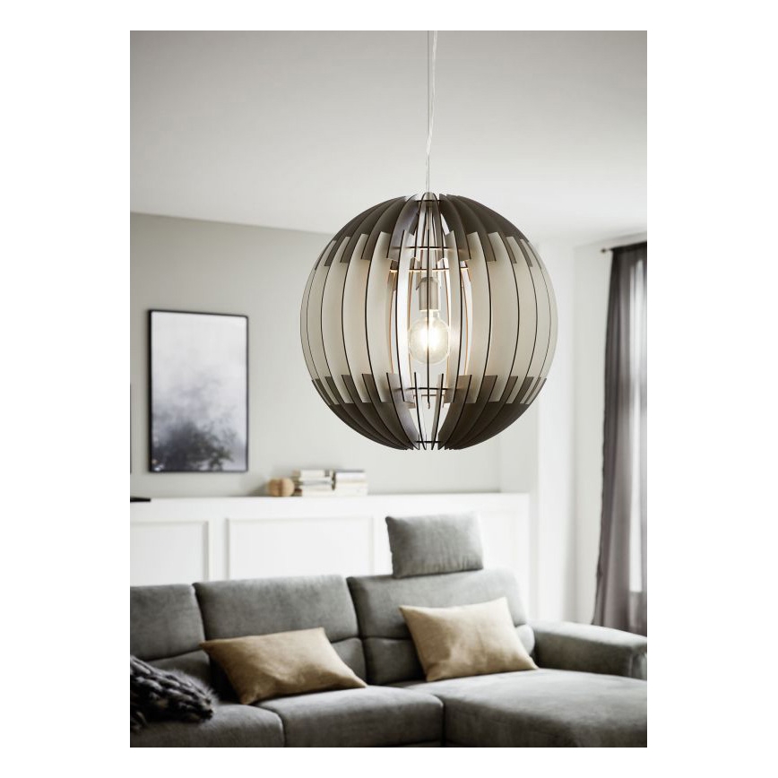Eglo 96973 - Chandelier on a string OLMERO 1xE27/60W/230V