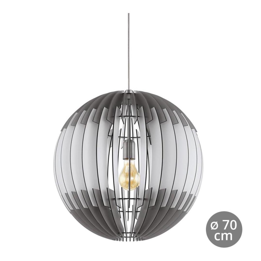 Eglo 96974 - Pendant light OLMERO 1xE27/60W/230V 700  mm