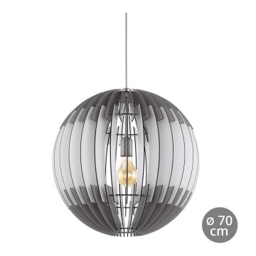 Eglo 96974 - Pendant light OLMERO 1xE27/60W/230V 700mm