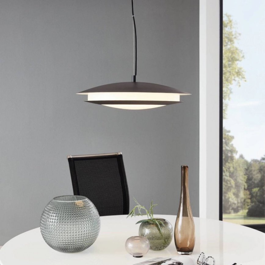 Eglo 96979 - LED RGB Pendant light MONEVA-C 1xLED/27W/230V