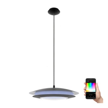 Eglo 96979 - LED RGB Pendant Light MONEVA-C LED/27W/230V