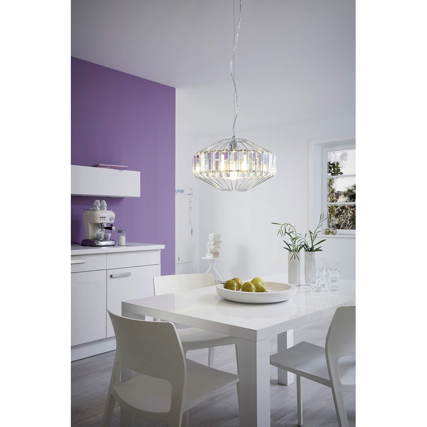 Eglo 96987 - Chandelier on a string PEDROLA 1xE27/60W/230V