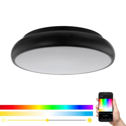 Eglo 96996 - LED RGB Ceiling light RIODEVA-C 1xLED/27W/230V