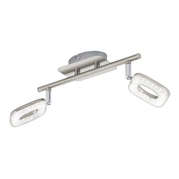 Eglo 97002 - LED spotlight LITAGO CRYSTAL 2xLED/4W/230V