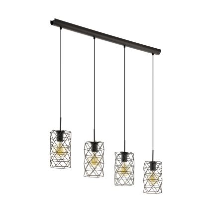 Eglo - Pendant light 4xE27/60W/230V