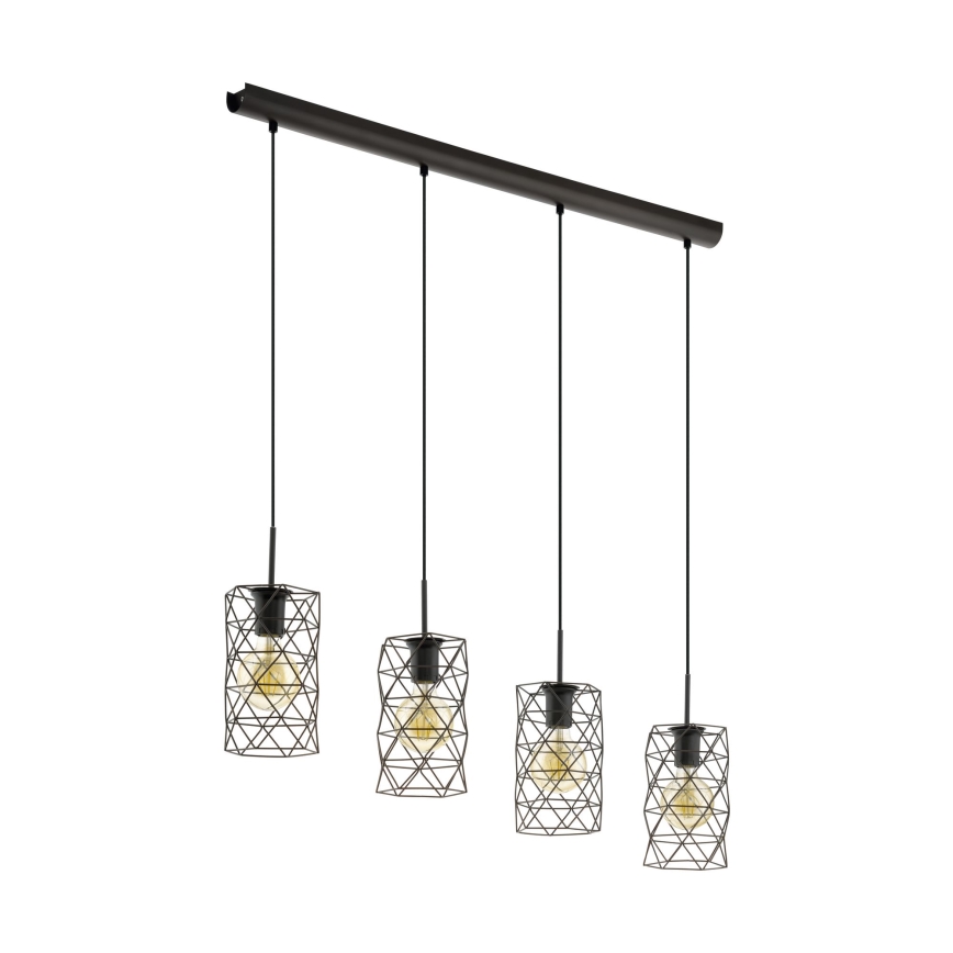 Eglo - Pendant light 4xE27/60W/230V