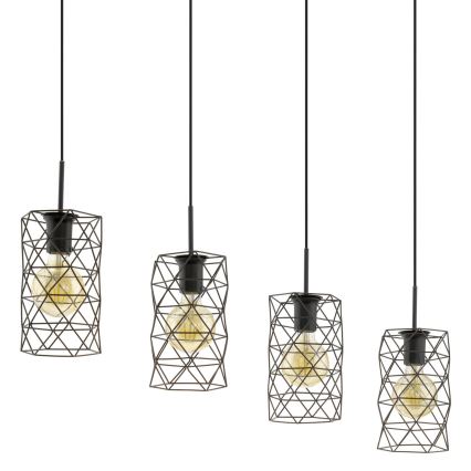 Eglo - Pendant light 4xE27/60W/230V