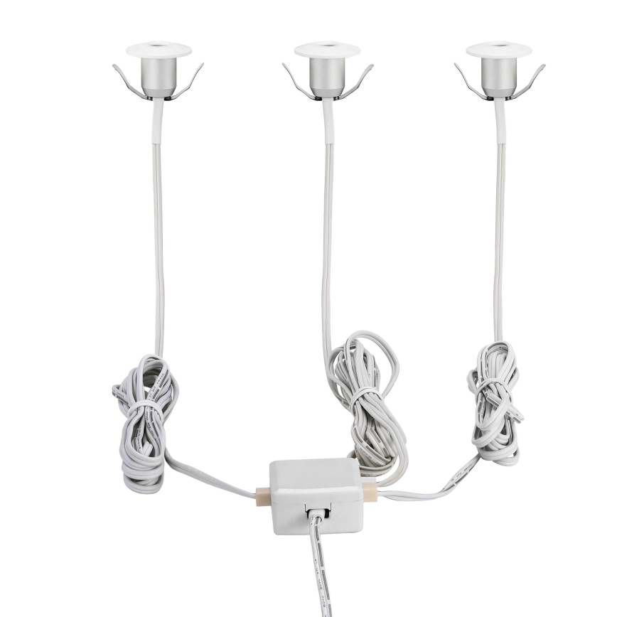Eglo - LED bathroom suspended ceiling light 3xLED/1W/230V IP44