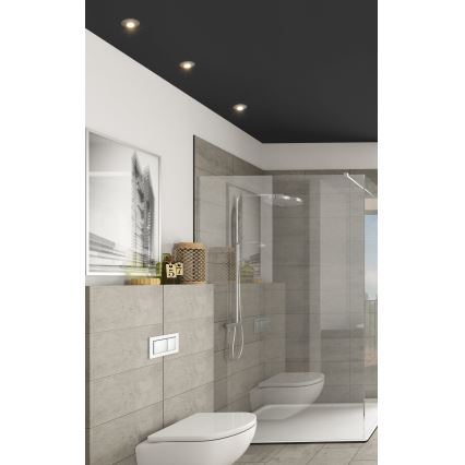 Eglo - LED bathroom suspended ceiling light 3xLED/1W/230V IP44