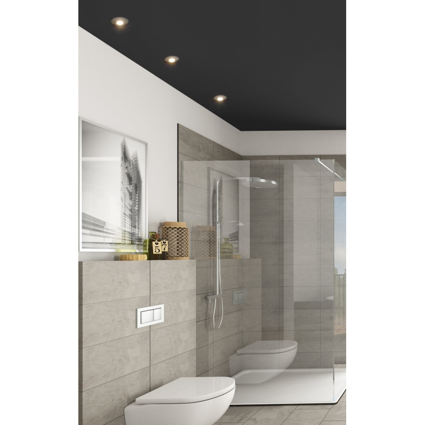 Eglo - LED bathroom suspended ceiling light 3xLED/1W/230V IP44
