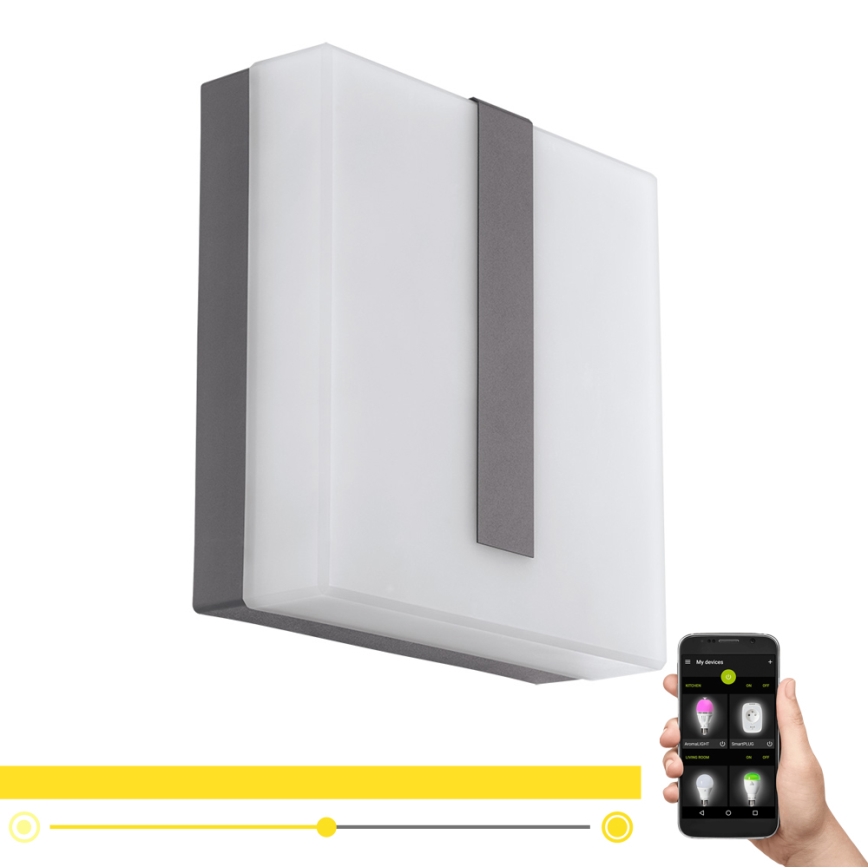 Eglo - LED Dimmable outdoor wall light TORAZZA-C LED/14W/230V IP44