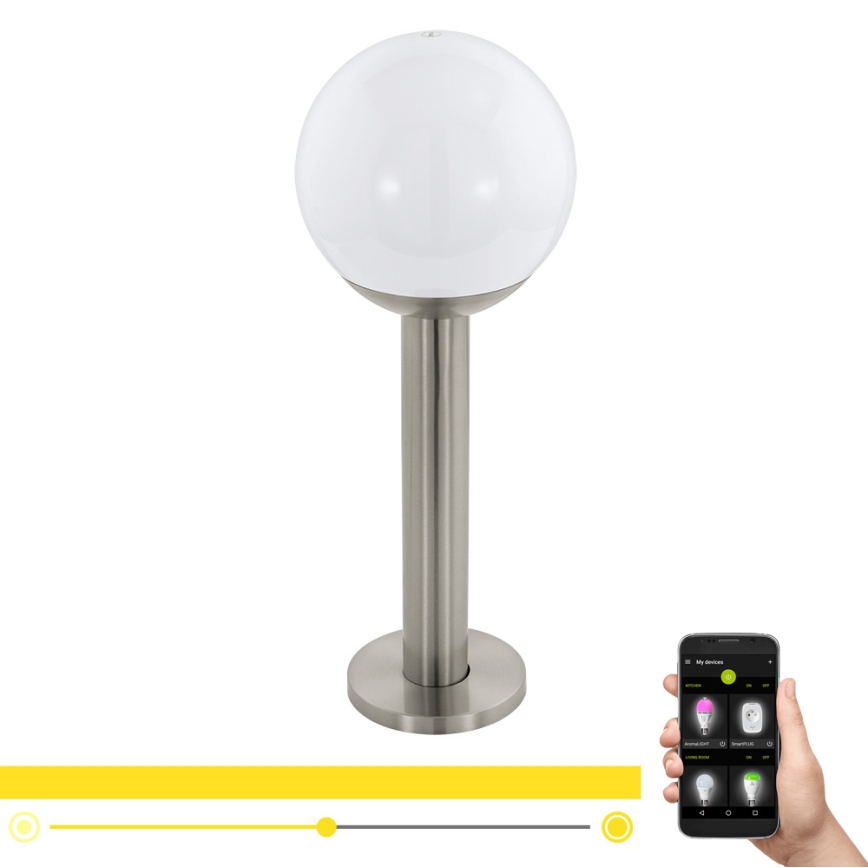 Eglo - LED Dimmable outdoor lamp NISIA-C 1xE27/9W/230V 525 mm IP44