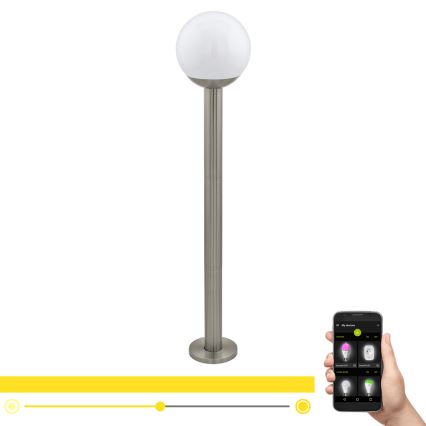 Eglo - LED Dimmable outdoor lamp NISIA-C 1xE27/9W/230V 980 mm IP44