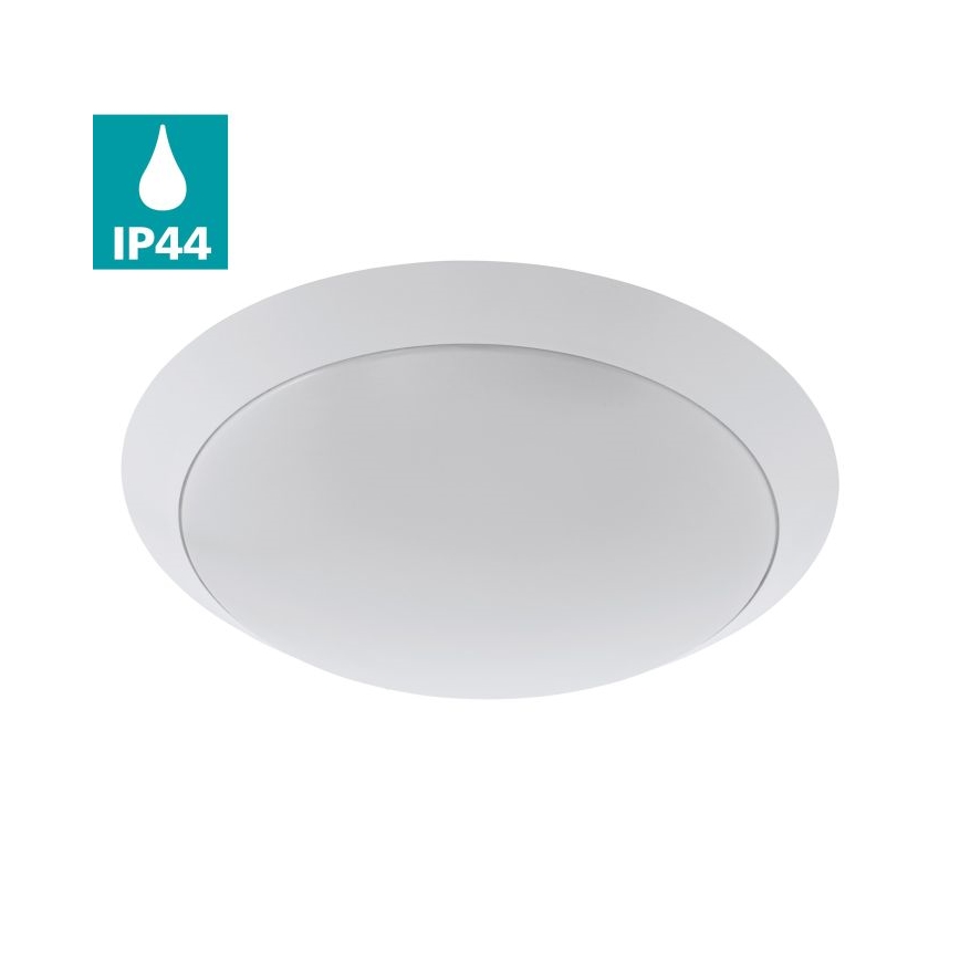 Eglo 97254 - PILONE LED Bathroom Ceiling Light, 11W, 230V, White, IP44