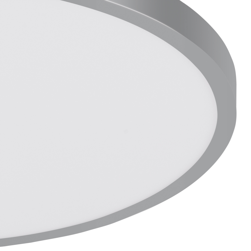 Eglo - LED ceiling light 1xLED/25W/230V silver round 4000K