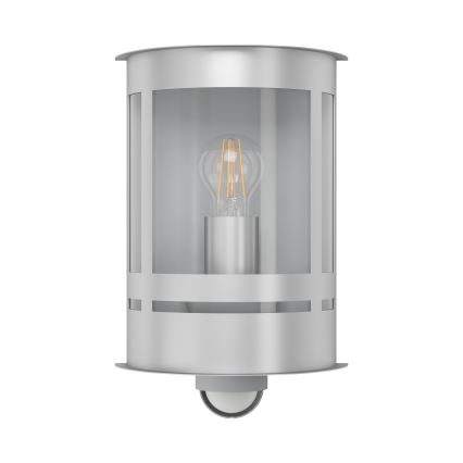 Eglo - Outdoor wall light with a sensor 1xE27/60W/230V IP44