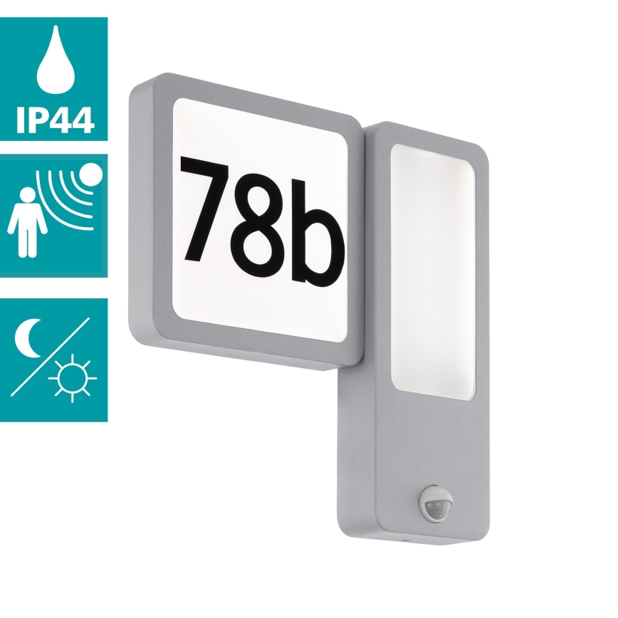 Eglo - LED Outdoor Wall Light 2x LED/2.7W + LED/3.6W/230V IP44