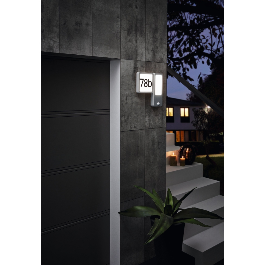 Eglo - LED Outdoor wall light 2xLED/2,7W + 1xLED/3,6W/230V