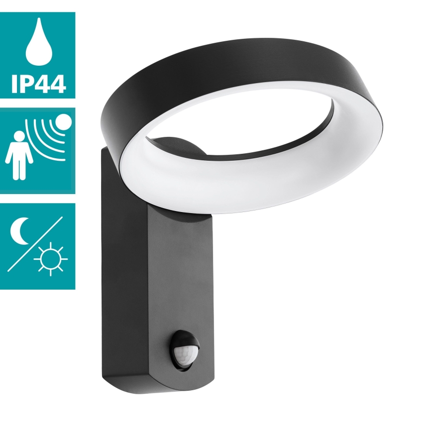 Eglo - LED Outdoor wall light with a sensor LED/11W/230V IP44