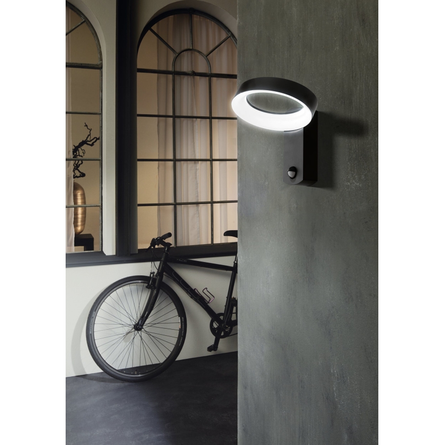 Eglo - LED Outdoor wall light with a sensor LED/11W/230V IP44
