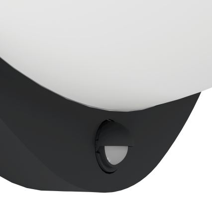 Eglo 97312 - LED Outdoor wall light with a sensor BELCREDA LED/9,3W/230V IP44