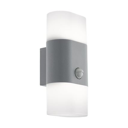 Eglo 97313 - LED Outdoor wall light with a sensor FAVRIA 1 2xLED/5,5W/230V IP44