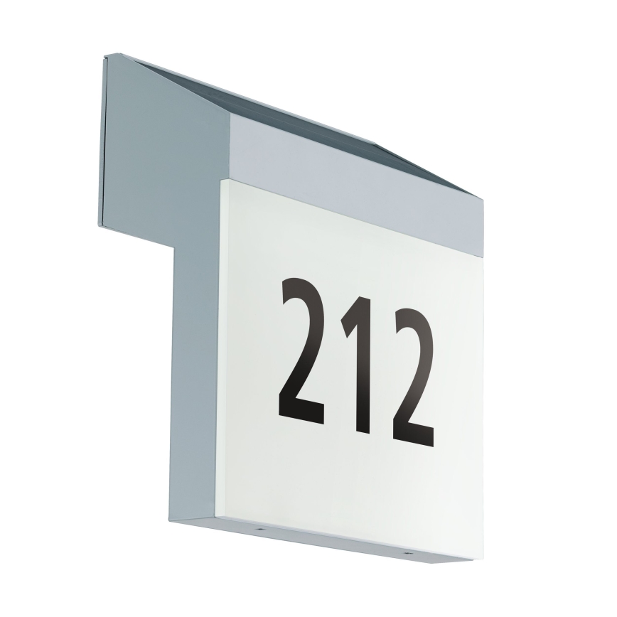 Eglo - Solar house number LED/2W/3,7V IP44
