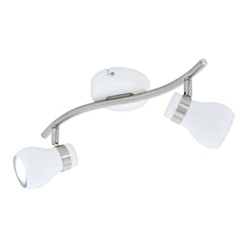 Eglo 97351 - LED spotlight ARBOLEDAS 2xGU10/5W/230V