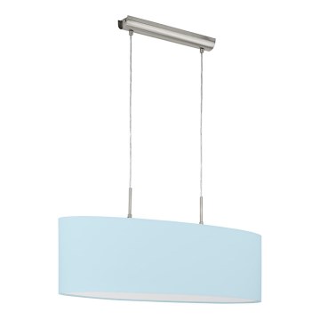 EGLO 97387 - Chandelier on a string PASTERI-P 2xE27/60W/230V