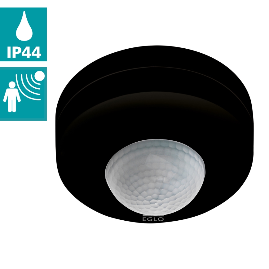 Eglo - Outdoor motion sensor 12 m black IP44