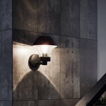 Eglo 97446 - LED Dimmable outdoor wall light VERLUCCA-C 1xE27/9W/230V IP44 Bluetooth