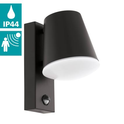 Eglo - Outdoor wall light with sensor 1xE27/10W/230V IP44