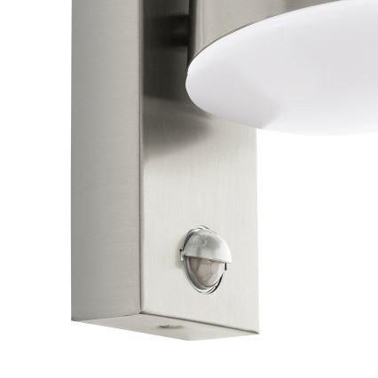 Eglo - Outdoor wall light with a sensor 1xE27/10W/230V IP44