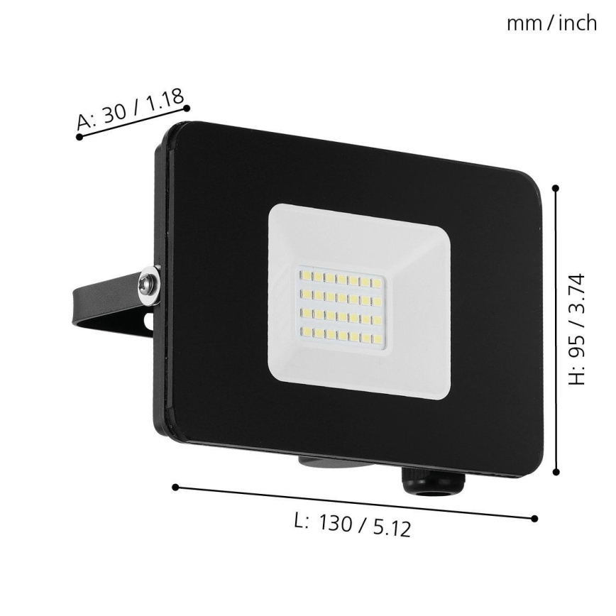 Eglo - LED spotlight LED/20W/230V