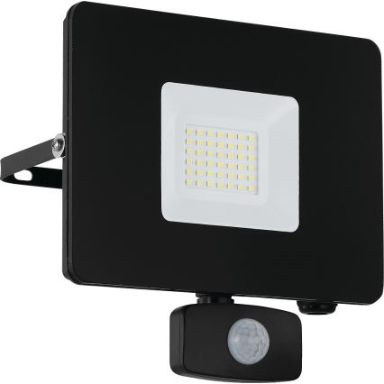 Eglo - LED Floodlight with a sensor LED/30W/230V IP44
