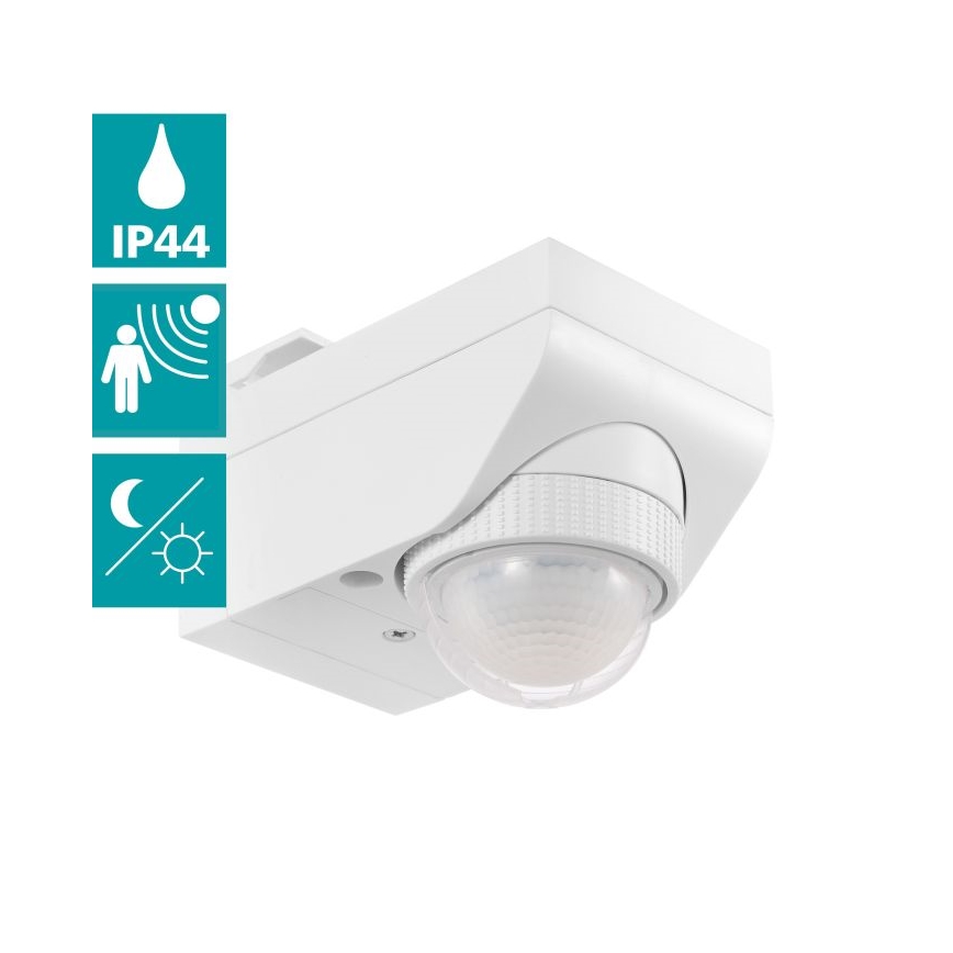Eglo 97466 - DETECT ME 4 Outdoor Motion Sensor, 12 m, White, IP44