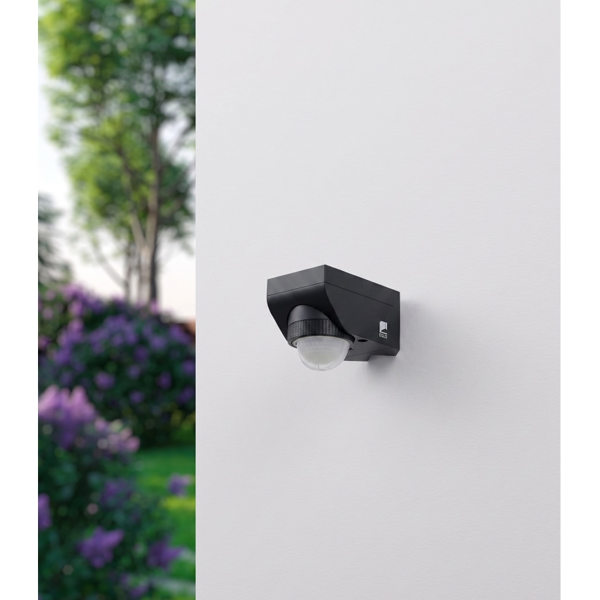 Eglo 97467 - DETECT ME 4 Outdoor motion and dusk sensor, 12 m, black, IP44