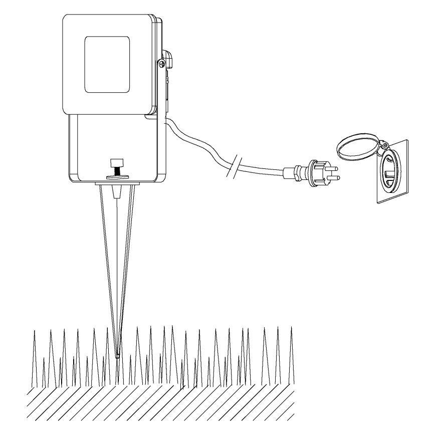 Eglo 97471 - LED Floodlight FAEDO 4 LED/10W/230V IP44