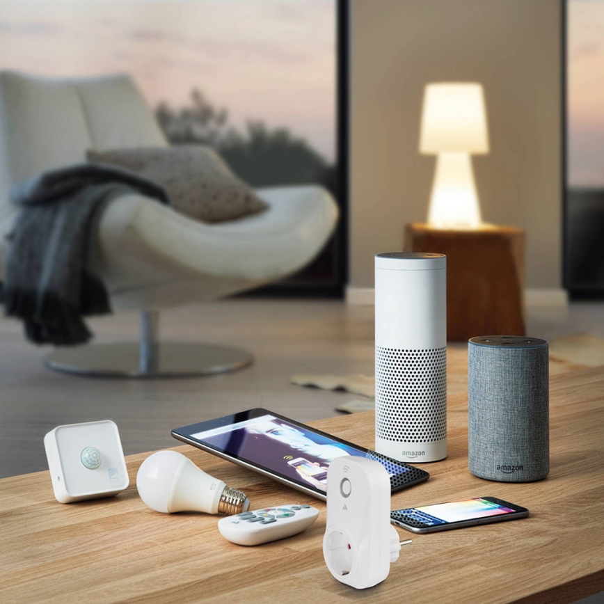 Eglo - Outdoor motion sensor CONNECT SENSOR 12 m 3xAA white IP44