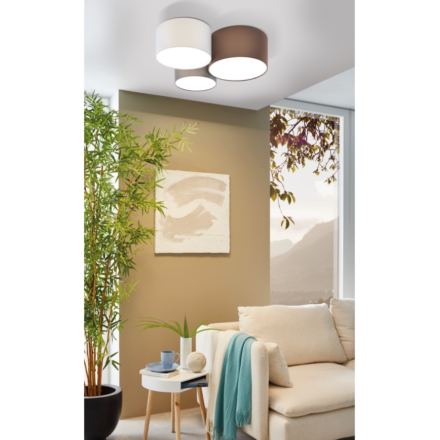 Eglo - Ceiling light 3xE27/60W/230V