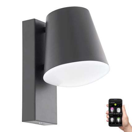 Eglo - LED Dimmable outdoor wall light CALDIERO-C 1xE27/9W/230V IP44
