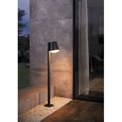 Eglo - LED RGB Dimmable outdoor lamp CALDIERO-C 1xE27/9W/230V anthracite IP44