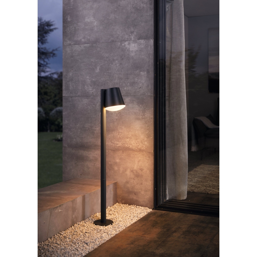 Eglo - LED RGB Dimmable outdoor lamp CALDIERO-C 1xE27/9W/230V anthracite IP44