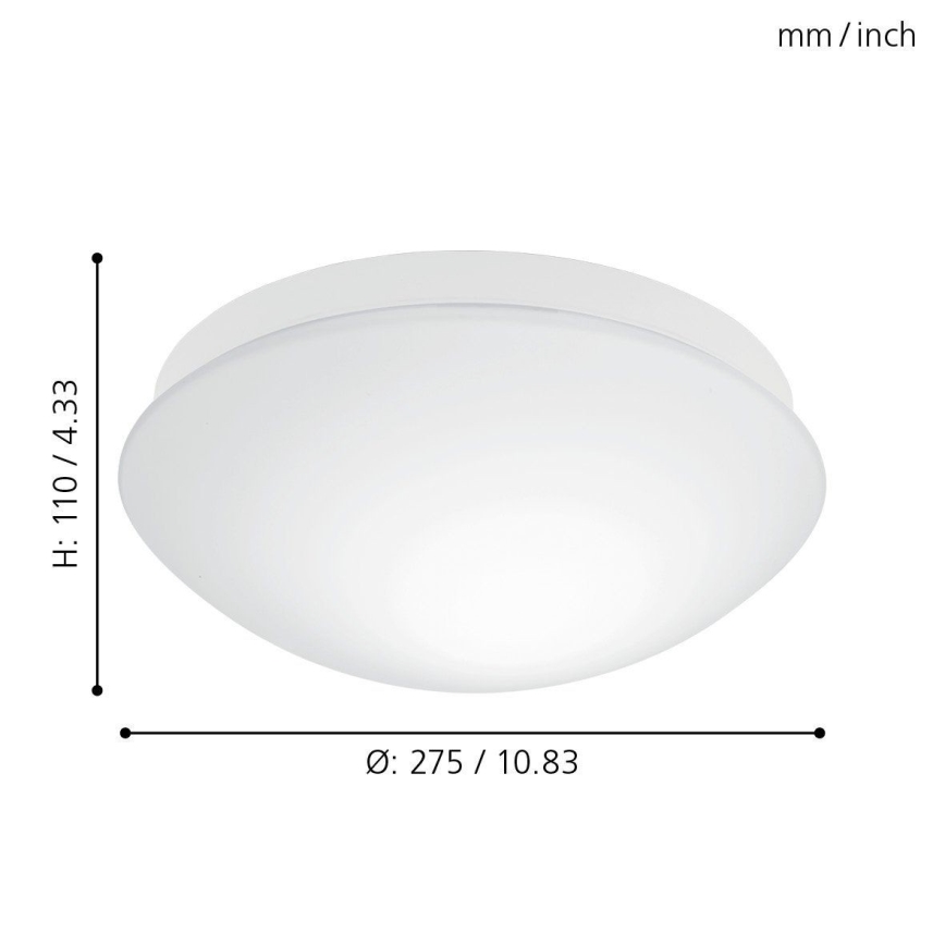Eglo - Bathroom light with sensor 1xE27/20W/230V