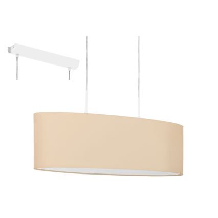 EGLO 97563 - Chandelier on a string PASTERI-P 2xE27/60W/230V