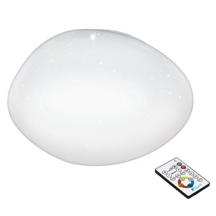 Eglo - Dimmable LED Ceiling Light, 21W, 230V, Ø 45 cm + Remote Control