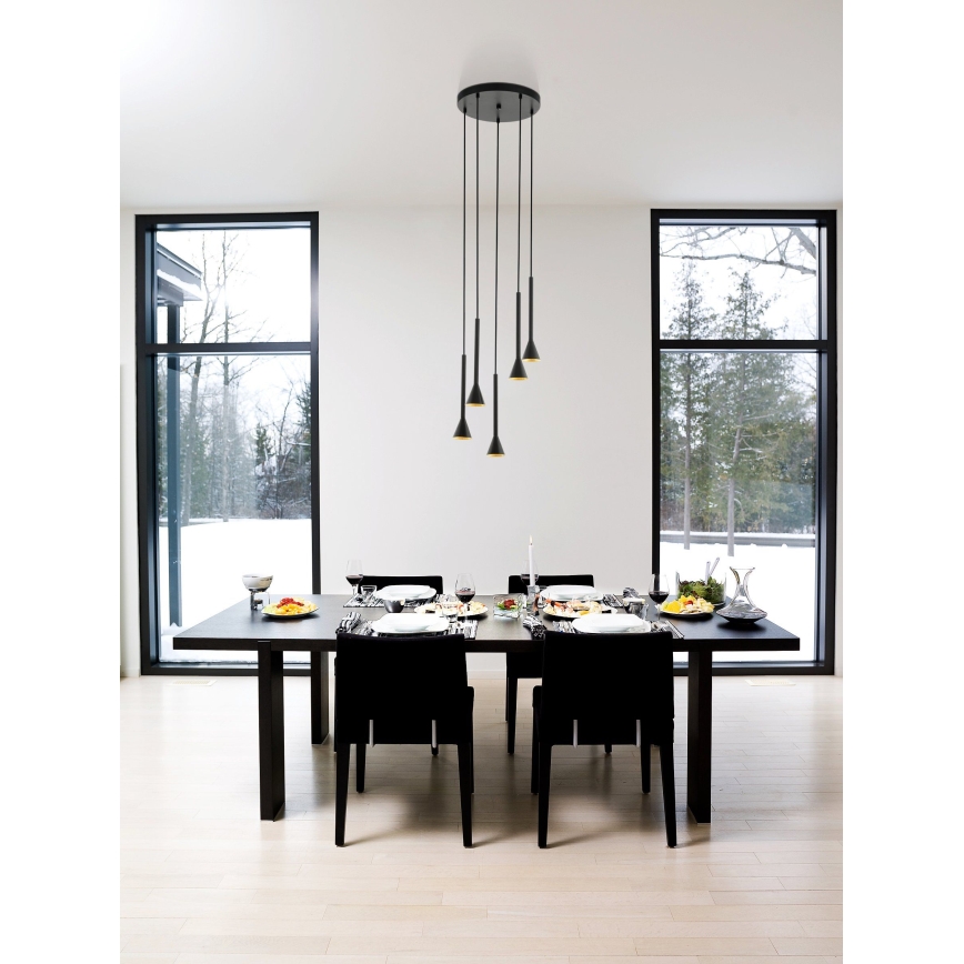 Eglo - LED chandelier on a string 5xGU10/5W/230V