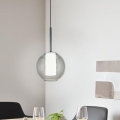 Eglo 97633 - TINDARI Cable-hung Pendant Light 1xE27/60W/230V, Smoky Black