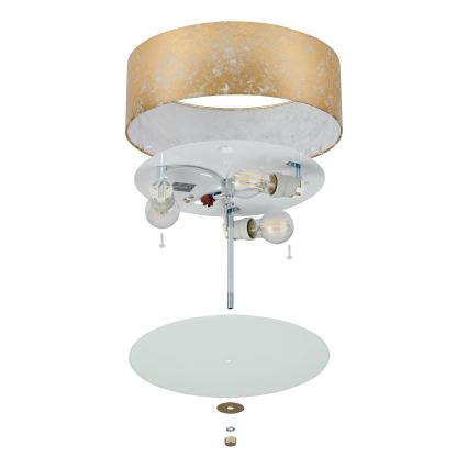 Eglo 97642 - VISERBELLA Ceiling Light 3xE27/60W/230V