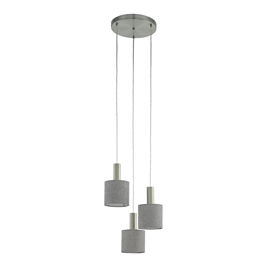 Eglo 97673 - Chandelier on a string CONCESSA 2 3xE27/60W/230V